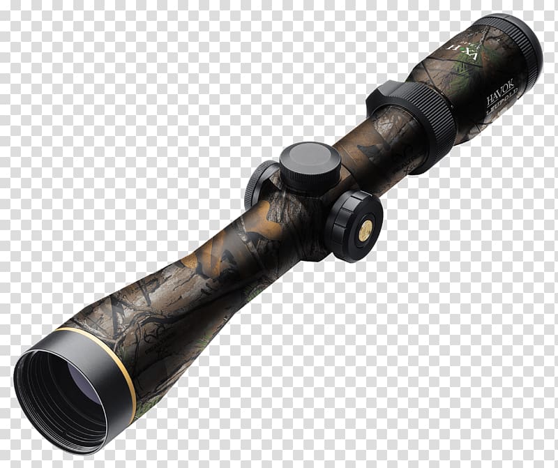 Telescopic sight Leupold & Stevens, Inc. Hunting Firearm Reticle, scope transparent background PNG clipart