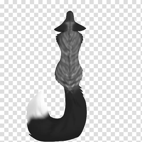 Figurine Neck, silver fox transparent background PNG clipart