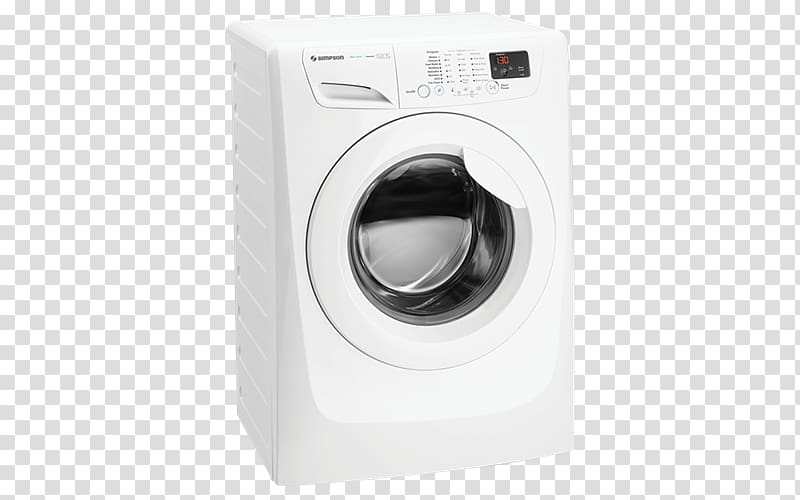 Washing Machines Simpson Ezi Sensor SWF12743 Clothes dryer Laundry, Front loader transparent background PNG clipart