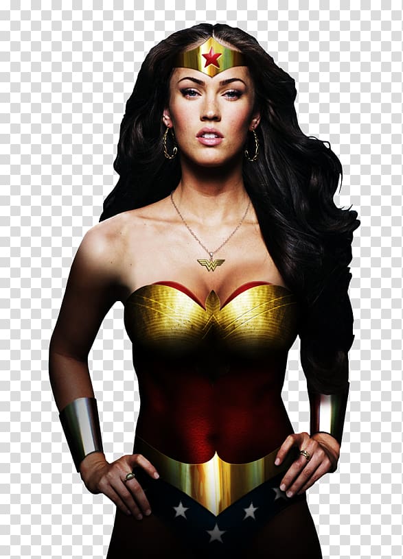 Megan Fox Wonder Woman Female Hollywood Film, megan fox transparent background PNG clipart