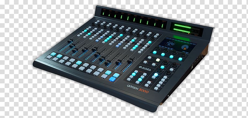 Audio Mixers Microphone Broadcasting Oxygen Digital data, digital broadcast consoles transparent background PNG clipart