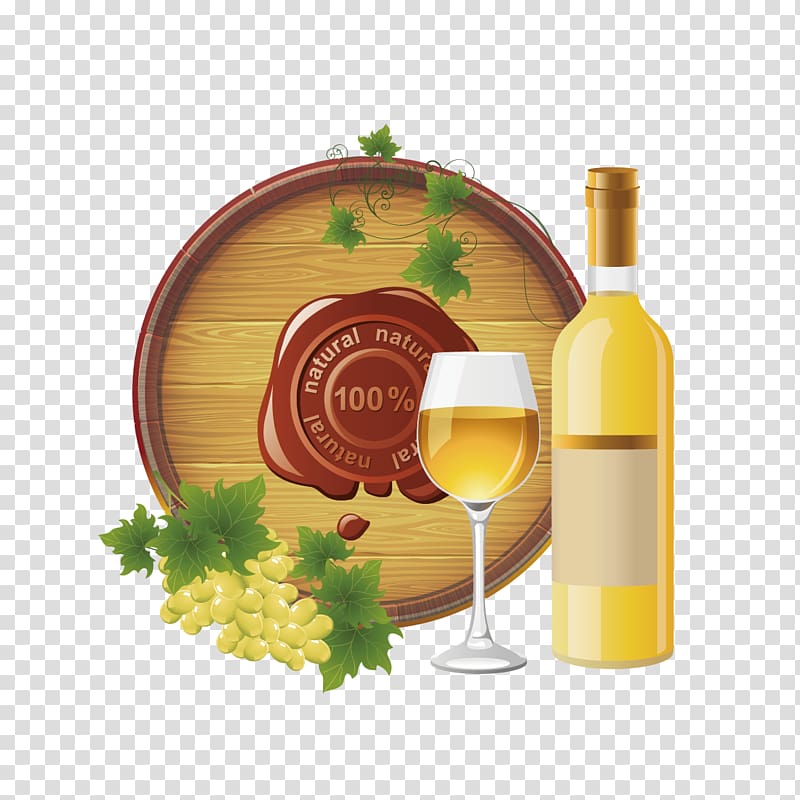 White wine Red Wine Beer Wine glass, Grapes and wine transparent background PNG clipart