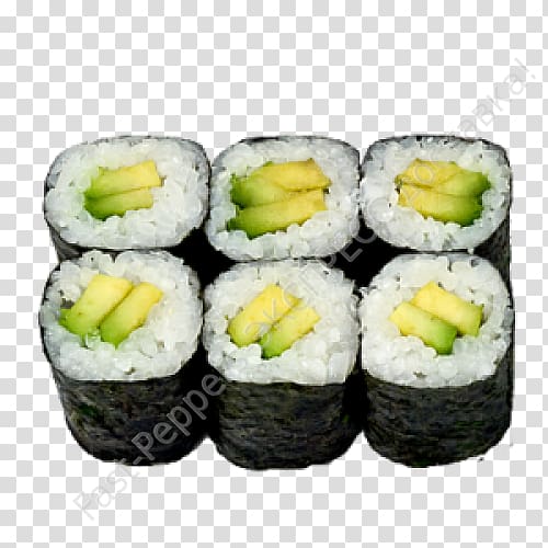 California roll Gimbap Vegetarian cuisine Sushi Laver, sushi transparent background PNG clipart