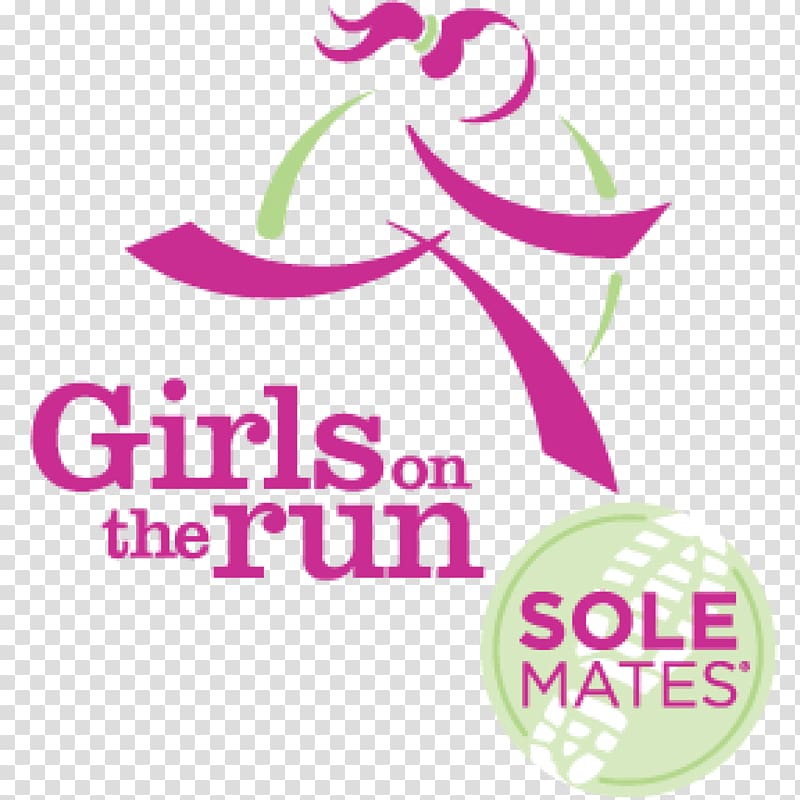 Girls on the Run Fundraising Running Positive youth development 5K run, girl Running transparent background PNG clipart