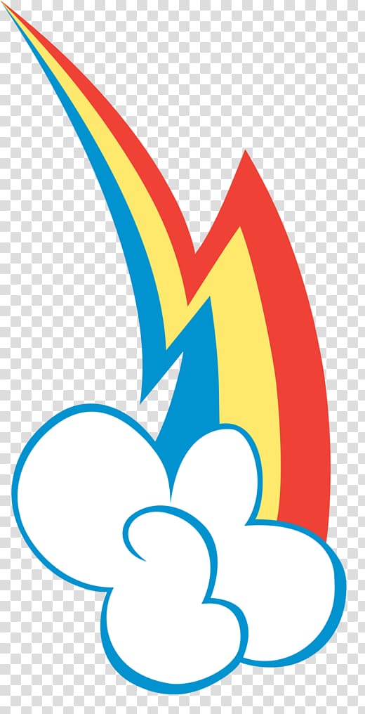 Rainbow Dash Rarity Fluttershy Cutie Mark Crusaders, rainbow transparent background PNG clipart