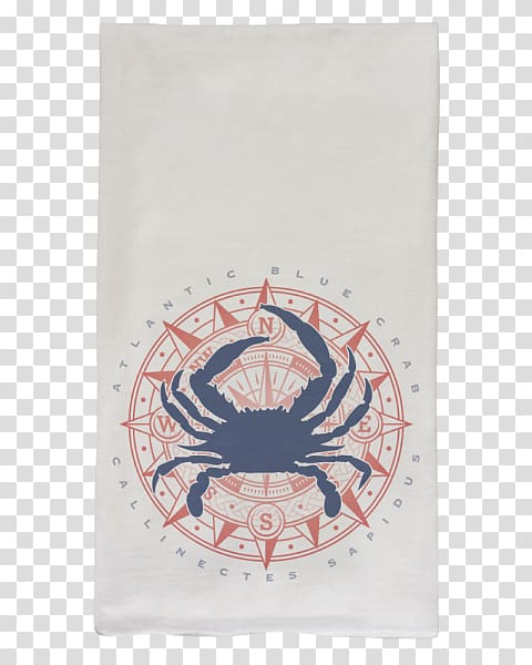 Towel Crab Flour sack Cloth Napkins Paño de cocina, Flour Sack transparent background PNG clipart