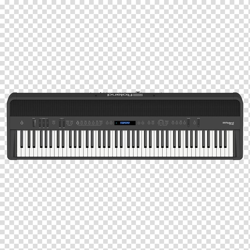 Digital piano Roland Corporation Keyboard Stage piano, piano transparent background PNG clipart