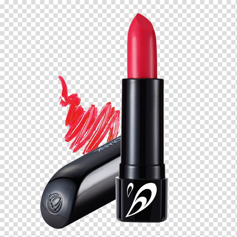 Lipstick Lip gloss Red Cosmetics, Ru Golden red makeup black shell lip gloss transparent background PNG clipart