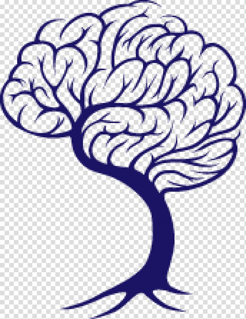 human brain , Brain Tree Drawing, brains transparent background PNG clipart