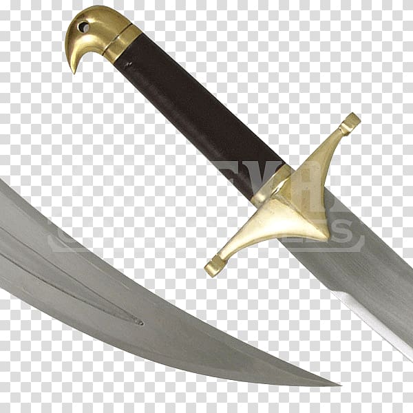 Saracen Scimitar Sword Middle Ages Weapon, Sword transparent background PNG clipart