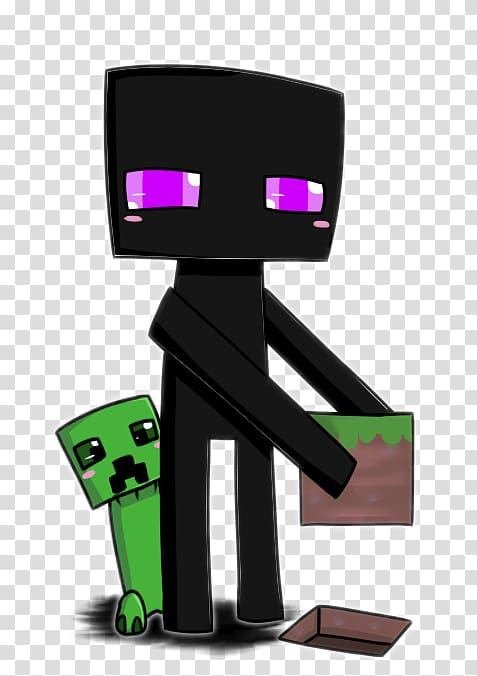 the real origin of the creeper and the enderman