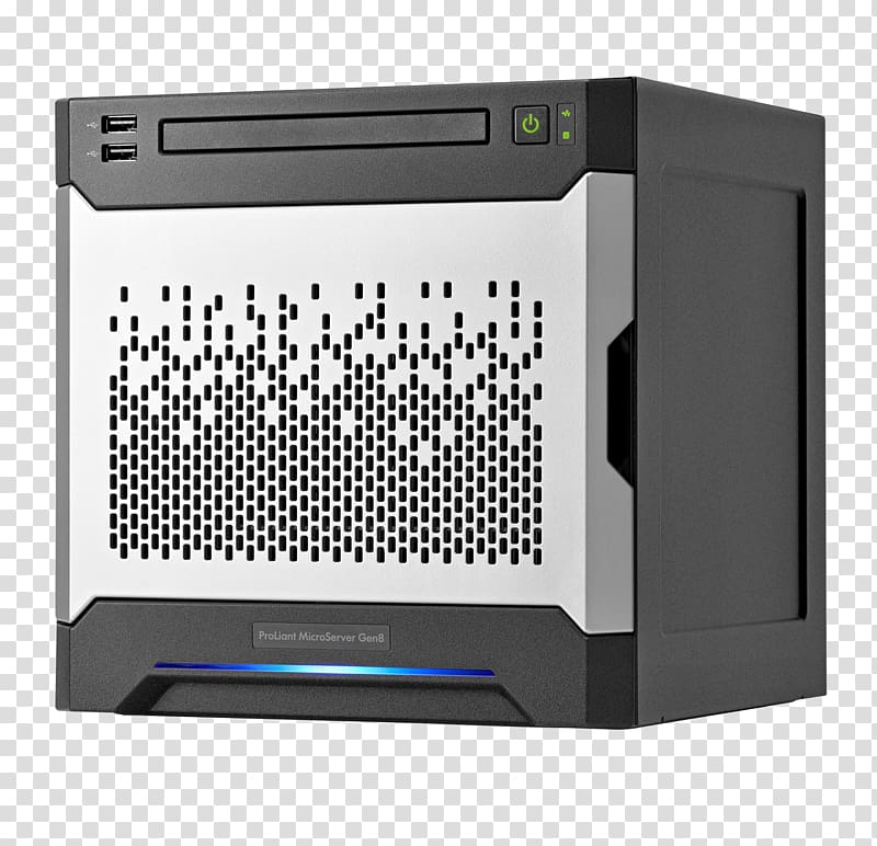 Hewlett Packard Enterprise Microserver Dell ProLiant, Server transparent background PNG clipart