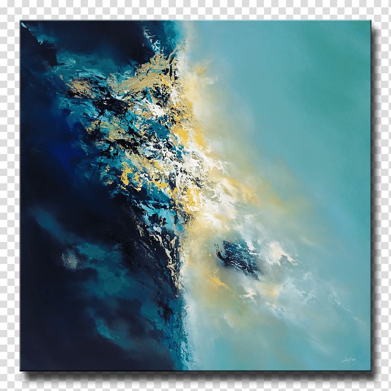 Oil painting Artist Abstract art, painting transparent background PNG clipart