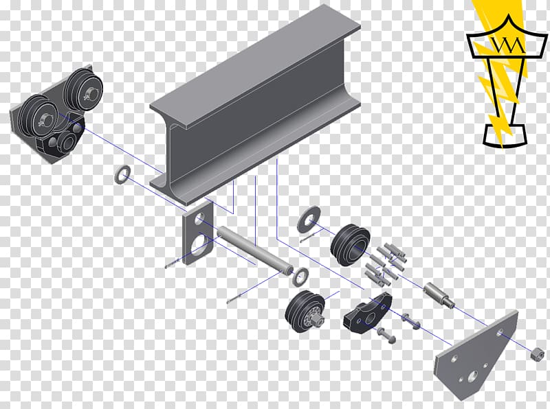 Autodesk Inventor Exploded-view drawing Design Web Format Computer Software, trolly transparent background PNG clipart