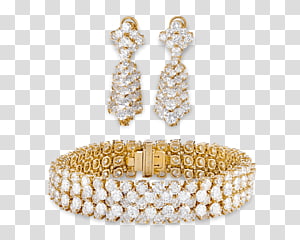 Earring Pearl Van Cleef & Arpels Jewellery Gold, Jewellery transparent background PNG clipart thumbnail