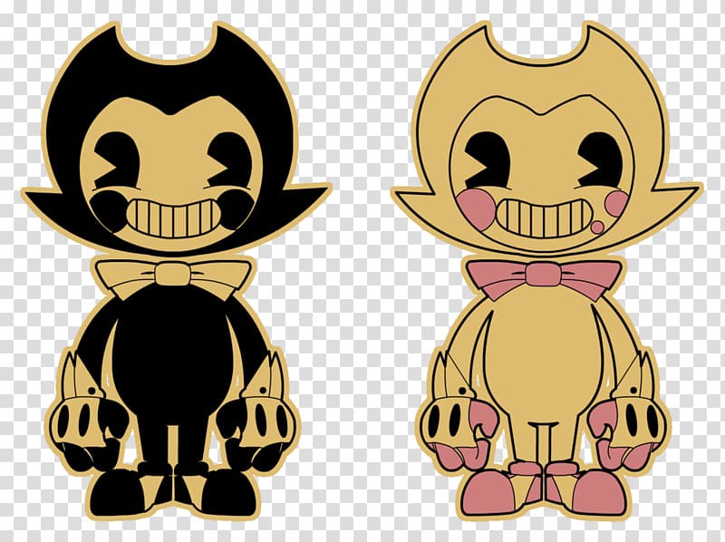 Bendy and the Ink Machine Coloring book Texture mapping , ink style transparent background PNG clipart