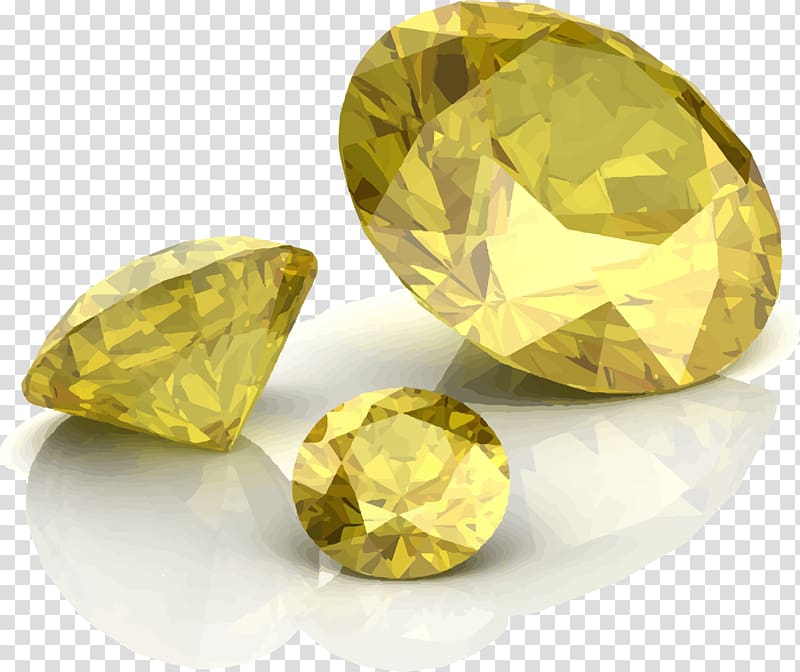 yellow diamond stone , Topaz Diamond Gemstone Sapphire, A golden glow of a diamond transparent background PNG clipart