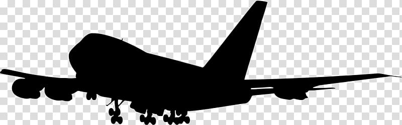 Airplane Silhouette , jet transparent background PNG clipart
