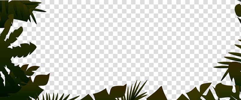 black leaves art, Display resolution , Jungle transparent background PNG clipart