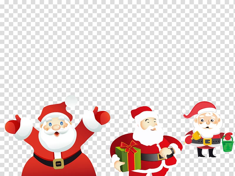 Santa Claus Christmas ornament Adobe Illustrator, Santa Claus transparent background PNG clipart