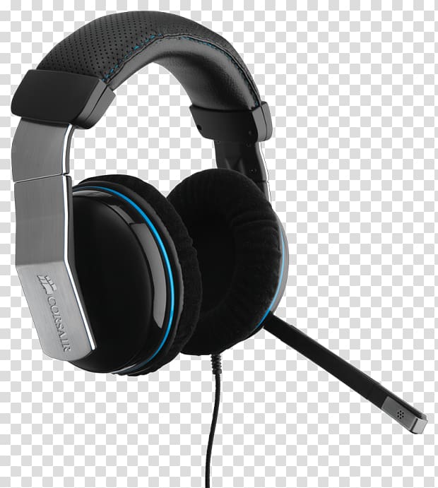 CORSAIR Vengeance 1500 Dolby 7.1 USB Gaming Headset Headphones Corsair Components Dolby Headphone, headphones transparent background PNG clipart