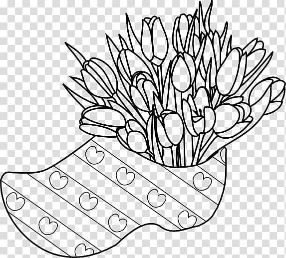Clog Best Drawing Tulip Shoe, tulip transparent background PNG clipart