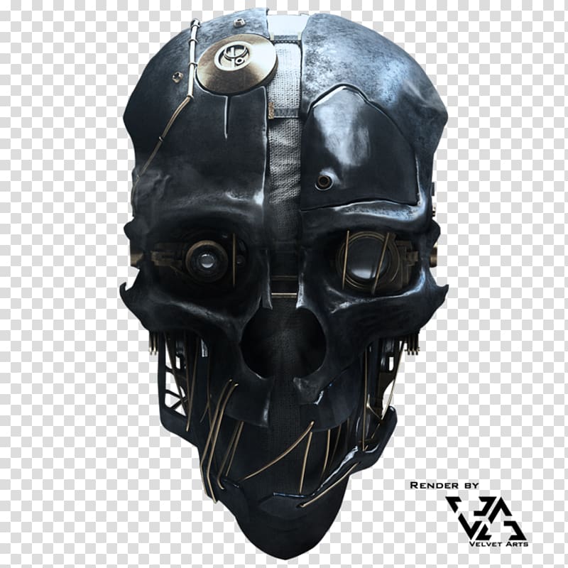 Dishonored 2 Corvo Attano Video game Mask, Dishonoured transparent background PNG clipart
