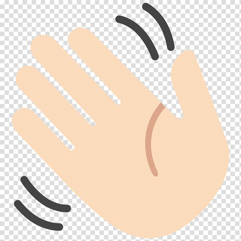 Emoji Thumb Noto fonts Wave Hand, Database transparent background PNG clipart