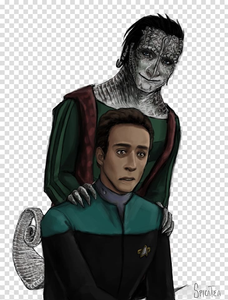 Elim Garak Star Trek: Deep Space Nine Julian Bashir Odo Cardassian, awesome doctor who paintings transparent background PNG clipart