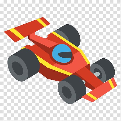 Car Emoji Auto racing Text messaging Sport, race car transparent background PNG clipart