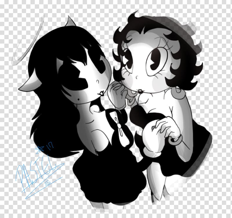 Bendy and the Ink Machine Game Art Yuri, bendy and betty boop transparent background PNG clipart