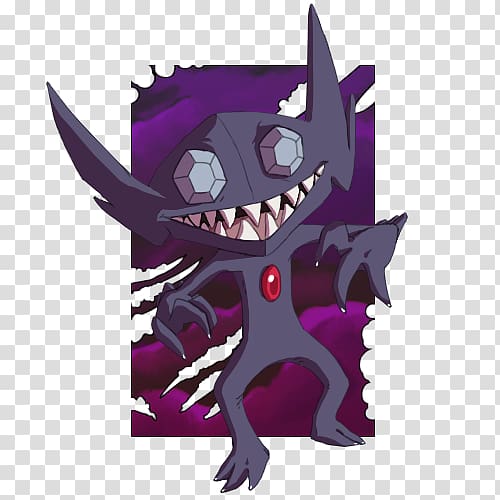 Sableye Pokémon Fan art, pokemon transparent background PNG clipart