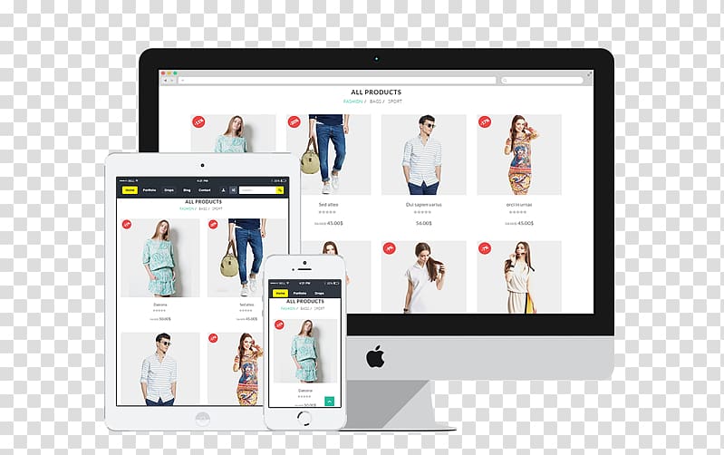 Web development Responsive web design E-commerce Business, ecommerce transparent background PNG clipart