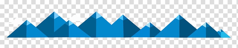 Logo Brand Font, Blue mountain irregular graphics transparent background PNG clipart