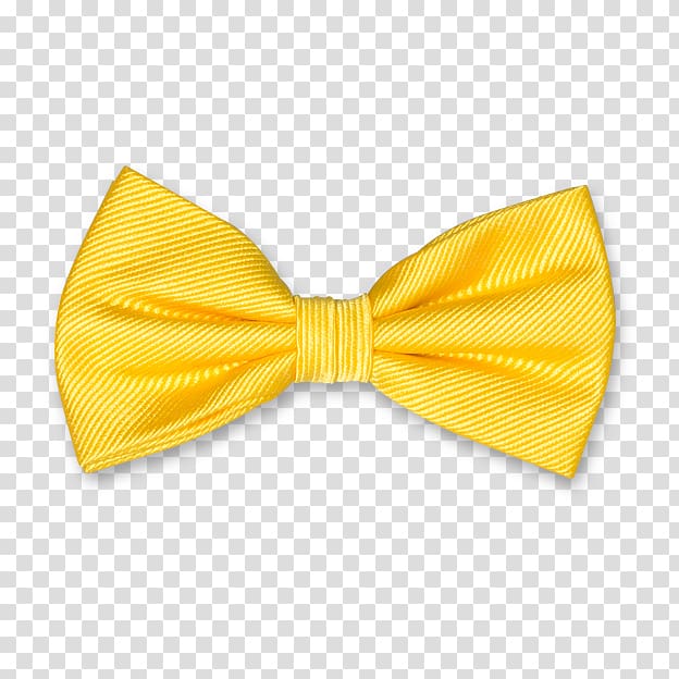 Bow tie Necktie Yellow Clothing Einstecktuch, BOW TIE transparent background PNG clipart