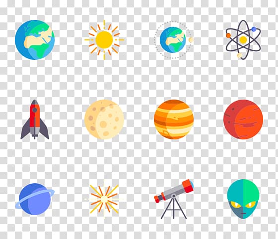 Computer Icons Rocket launch Spacecraft , Space elements transparent background PNG clipart