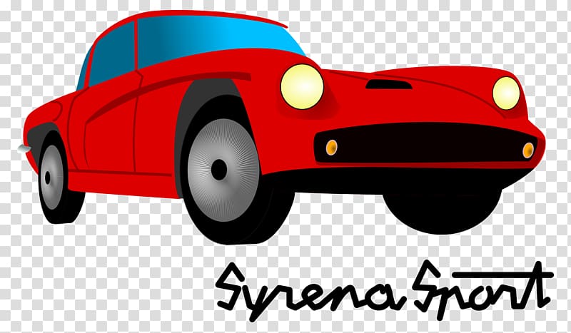 Sports car FSO Syrena Sport , car transparent background PNG clipart