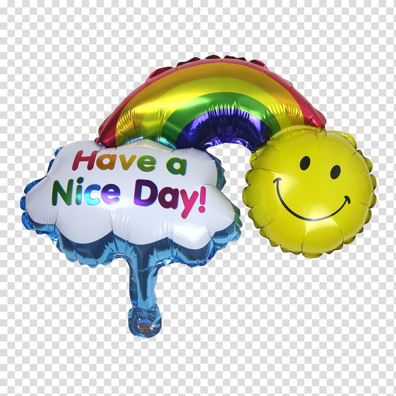 Mylar balloon Inflatable Birthday Smiley, balloon transparent background PNG clipart