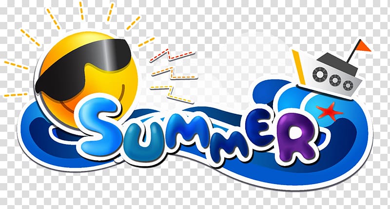 Summer Graphic design Cartoon, verano transparent background PNG clipart