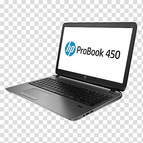 Laptop Hewlett-Packard Intel Core HP ProBook 450 G2, Laptop transparent background PNG clipart