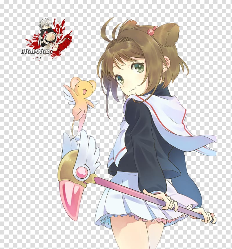 Sakura Kinomoto Cardcaptor Sakura: Clear Card Tomoyo Daidouji Drawing, Anime transparent background PNG clipart