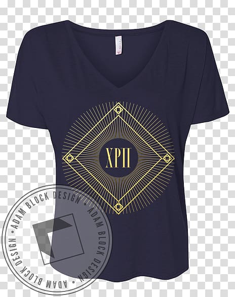 T-shirt Jersey Clothing Alpha Delta Pi, Chi rho transparent background PNG clipart
