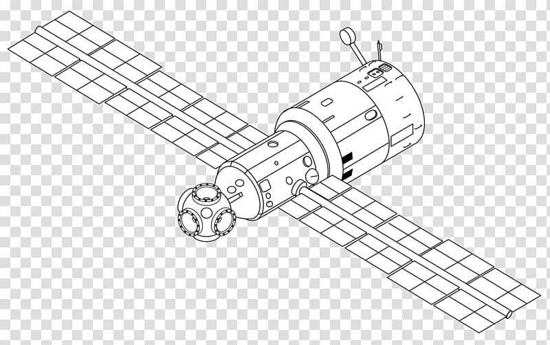 Mir Core Module Space station Drawing Wikipedia, sketch transparent background PNG clipart