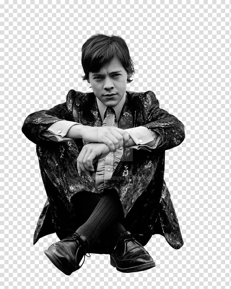 Harry Styles Another Man shoot Fashion Magazine, three dimensional style transparent background PNG clipart