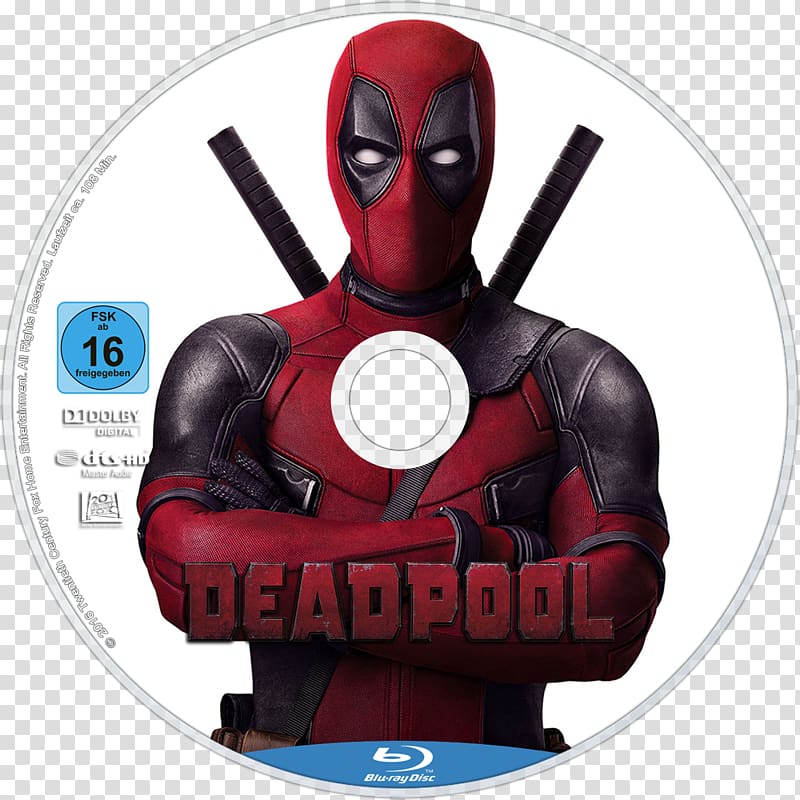 Deadpool Blu-ray disc YouTube Film High-definition video, Deadpool film transparent background PNG clipart
