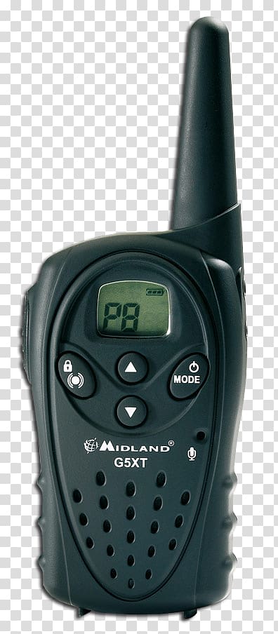 Walkie-talkie Midland C897.01 8channels Two-Way Radio Midland Radio Midland G5 XT Radio Twin, others transparent background PNG clipart
