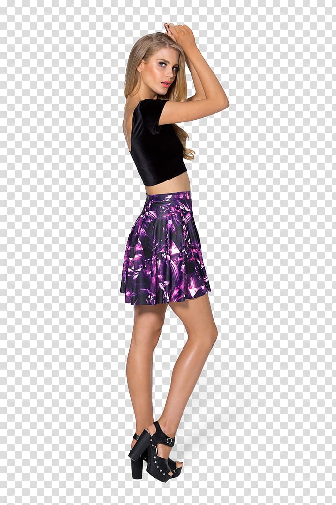 Clothing Skirt Purple Violet Magenta, milk spalsh transparent background PNG clipart