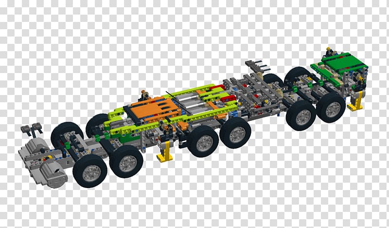 Radio-controlled car Motor vehicle Chassis Machine, Lego Technic transparent background PNG clipart