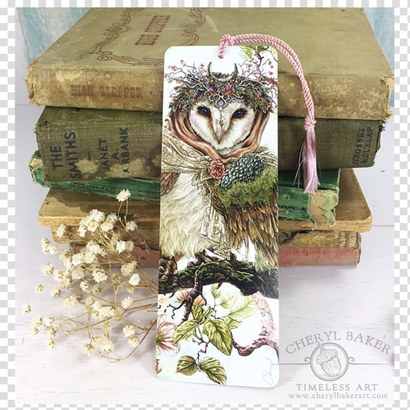 Social bookmarking Reading Art, Woodland Owl transparent background PNG clipart