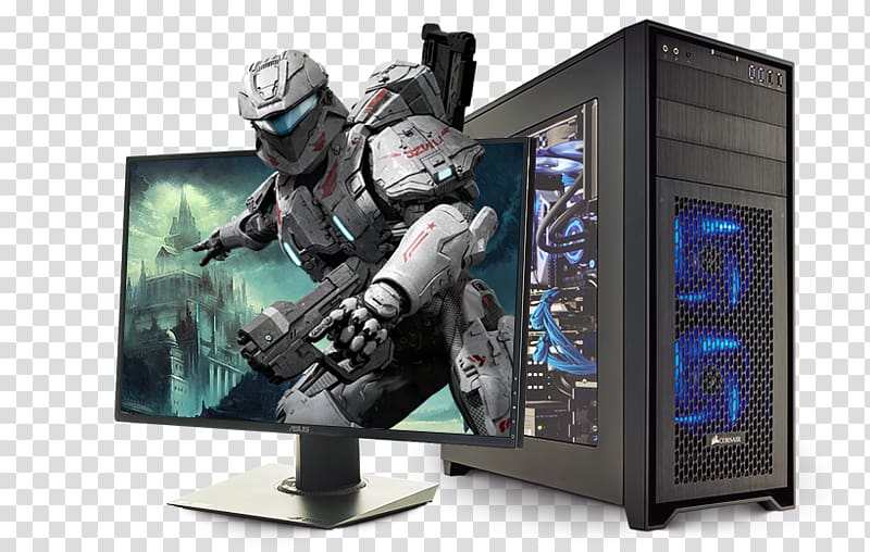 Laptop Video card Gaming computer Personal computer, Gaming Computer Free transparent background PNG clipart